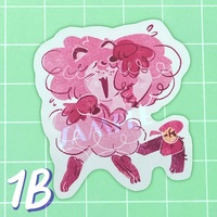 Mew Ichigo stickers (5 pack bundle) - Thumbnail 2
