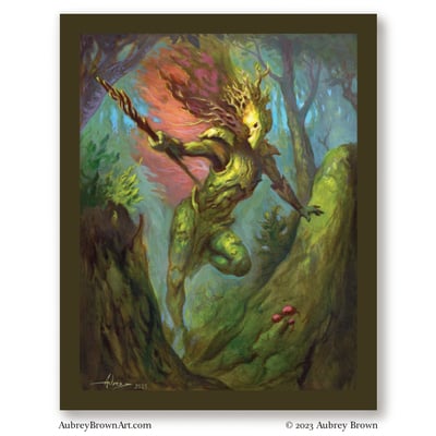 "the messenger" 8x10 print