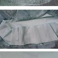 Women Light BLUE Tiered Tulle Skirts Women's Layered Tulle Skirt Princess Tulle Skirt Wedding Party Outfit Plus Size - Thumbnail 6