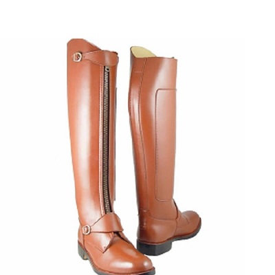 Leather equestrian riding boots leather handmade english dressage custom boots tall boots for riding handmade genuine leather polo boots - Thumbnail 1