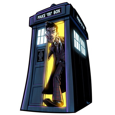 Doctor who vinyl sticker