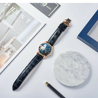 Carnival watch Symbolic Animals Horse 41mm dial Japanese mechanical movt 3ATM causal business wristwatch 515G - Thumbnail 8