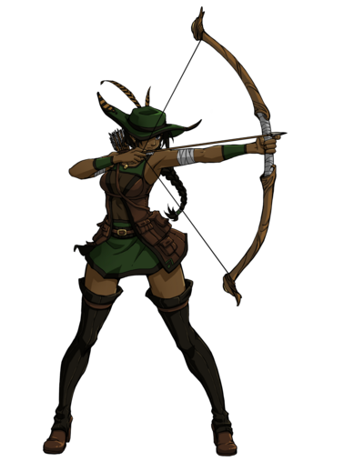 Sonya the Archer 8x10