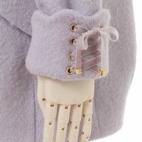 LIZ LISA Princess Blue Lace-Up Coat - Thumbnail 1