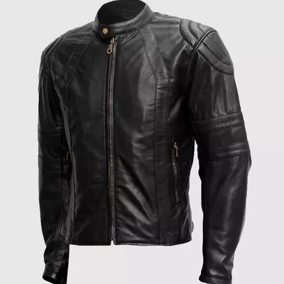 Lightweight leather jacket