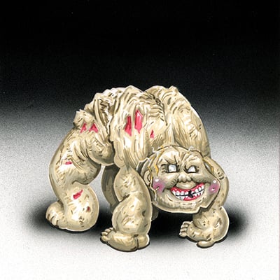 Janglin' manny / contort ted final art - horrorible kids - series 8 2023