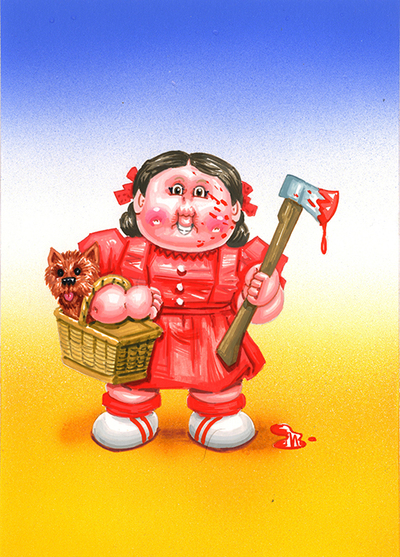 Popular PEARL / Mischievous MIA Final Art - Horrorible Kids - Series 8 2023