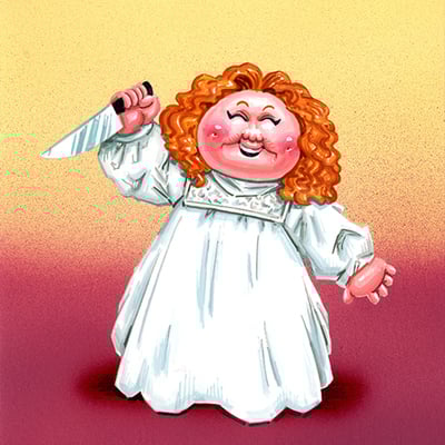 Peppy piper / manic margaret final art - horrorible kids - series 8 2023