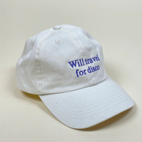 Will Travel For Disco Embroidered Dad Hat  - Thumbnail 1
