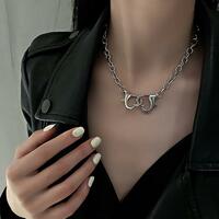 Heart Necklace Choker - Thumbnail 1
