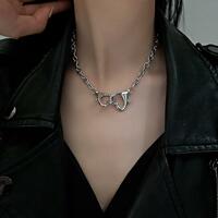 Heart Necklace Choker - Thumbnail 2