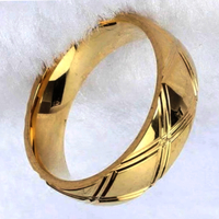 Punk Galaxy Engraved Stainless Steel Shine Gold Ring Unique Amazing  - Thumbnail 4