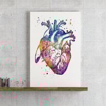 Anatomical Heart Art Print