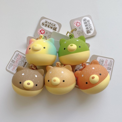 Shiba suzu castella squishy set