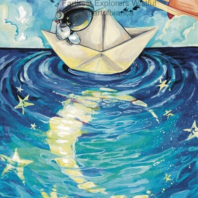 Farthest explorers wistful 8x10 print