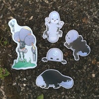 Levi & Hollow stickers & miniprints - Thumbnail 2