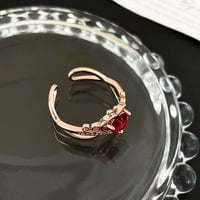 New Love Crown Ring Open Index Finger Ring Sweet Princess Ring - Thumbnail 3