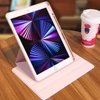 360° Rotation Acrylic Cover For iPad Air Pro Mini New iPad IPC04 - Thumbnail 5