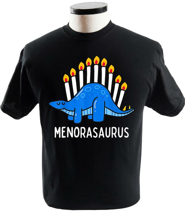 Hanukkah Dinosaur Menorah Menorasaurus Dino Chanukah on Storenvy
