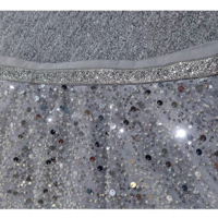 Sliver Sequin Tulle Skirt Outfit Women's Sparkly Tulle Midi Skirts Holiday Sequin Skirt Custom Plus Size Full Circle - Thumbnail 6