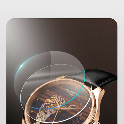 Tiger carnival watch symbolic animals 41mm dial japanese mechanical movt 3atm causal business wristwatch 515g