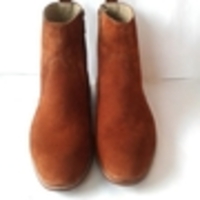 Handmade brown suede shoes, leather shoes for men, men leather dress boots, men - Thumbnail 2