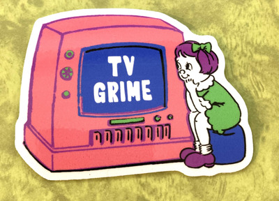 TV GRIME "Grime Time" sticker