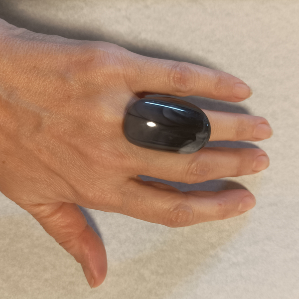 Melted Black Ring