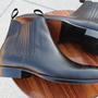 Crafted Leather Classic Men Handmade Black Calf Leather Chelsea Boot-1