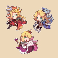 Dragalia Lost Trios Acrylic Charms - Thumbnail 2