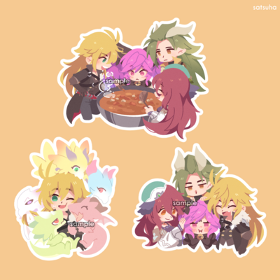 Dragalia lost dawn of dragalia stickers