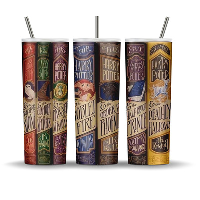 Harry potter book collection 20 oz tumbler