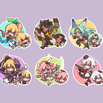 Dragalia lost gala acrylic charms