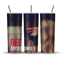 Taylor Swift Red CD Cover 20 oz tumbler