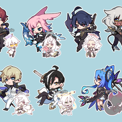 Dragalia lost apostles acrylic charms 