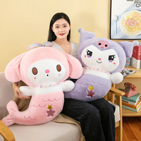 60cm Cute Kuromi Melody Mermaid Plush Toy  - Thumbnail 5