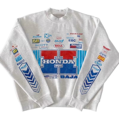 Vintage h o n d a sweater - Thumbnail 1