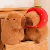 Strawberry Capybara Plush Toy Dolls - Thumbnail 2