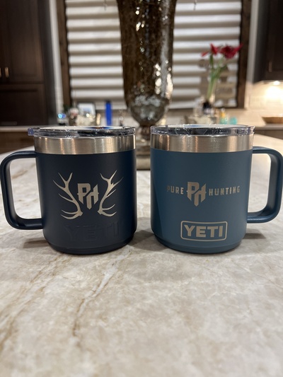 Pure Hunting Yeti coffee mugs