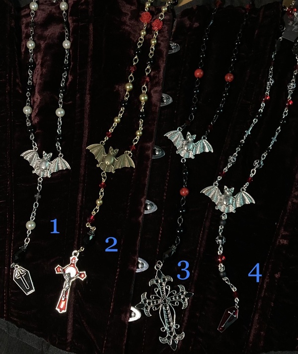 Vampire Bat Rosaries