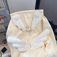 Original sweet and cute three-dimensional small wings hoodie - Thumbnail 7
