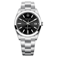 Boarrne Men's watch special army 40mm case Japanese mechanical movt 10ATM luminous causal business wristwatch 1709 - Thumbnail 3