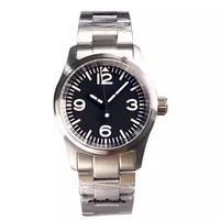 Tandorio Men's watches 36mm dial NH35A mechanical movt 20bar luminous causal business wristwatch T108 - Thumbnail 1