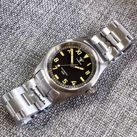 Tandorio Mens watches 36mm dial NH35A mechanical movt 20bar luminous causal business wristwatch T108 - Thumbnail 4