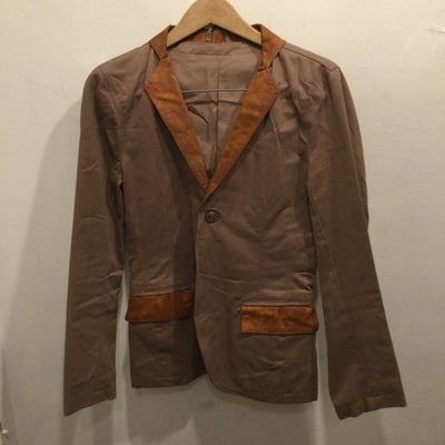 Pigalle purple orange lapel jacket