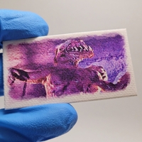 The Thing Four (4) Piece Custom Horror Movie Vintage Trading Card Set - Thumbnail 6