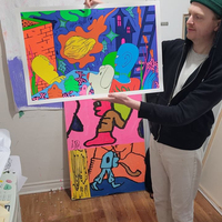 Sudden Meteoroid Screen Print  - Thumbnail 1