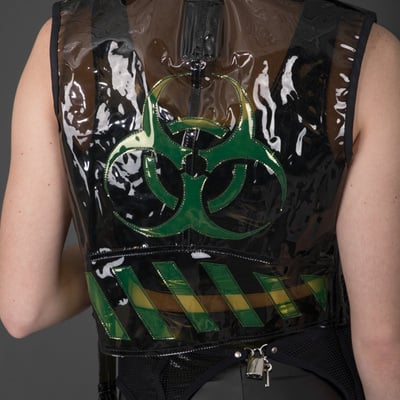 Ooak biohazard plasma vest - Thumbnail 2