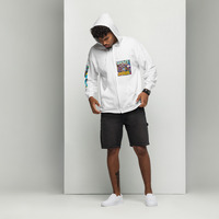 MW with doubleDRNFX Unisex Hoodie (black/white) - Thumbnail 3