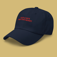 Free Shipping-I GOT A 90'S R&B TYPE HEART CAP - Thumbnail 3